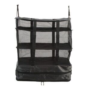 TRAVELERS CHOICE Grey 18in Portable Hanging Shelves